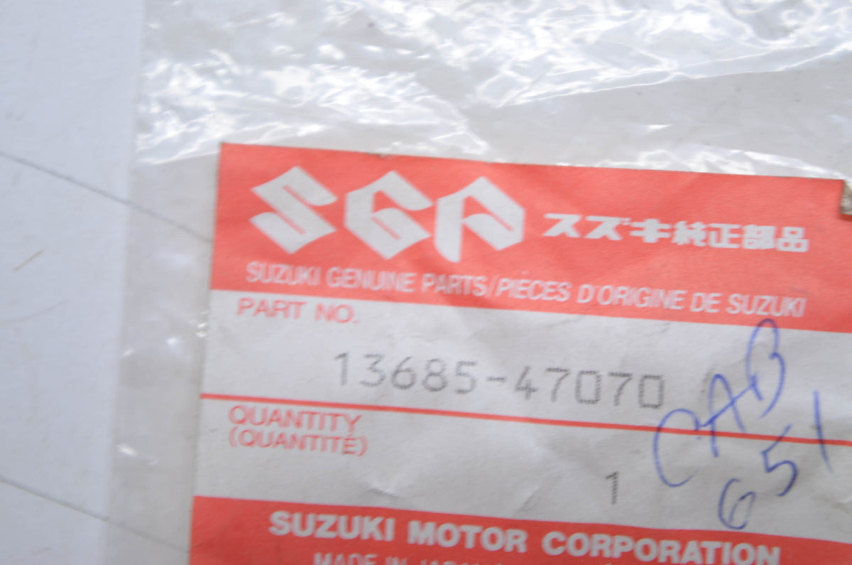 OEM Suzuki 13685-47070 Nipple NOS