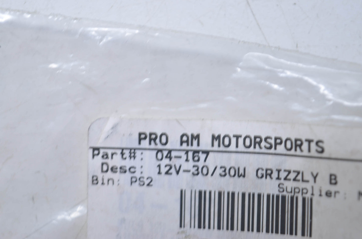 EMGO 04-167 12V-30/30W Grizzly Bulb NOS