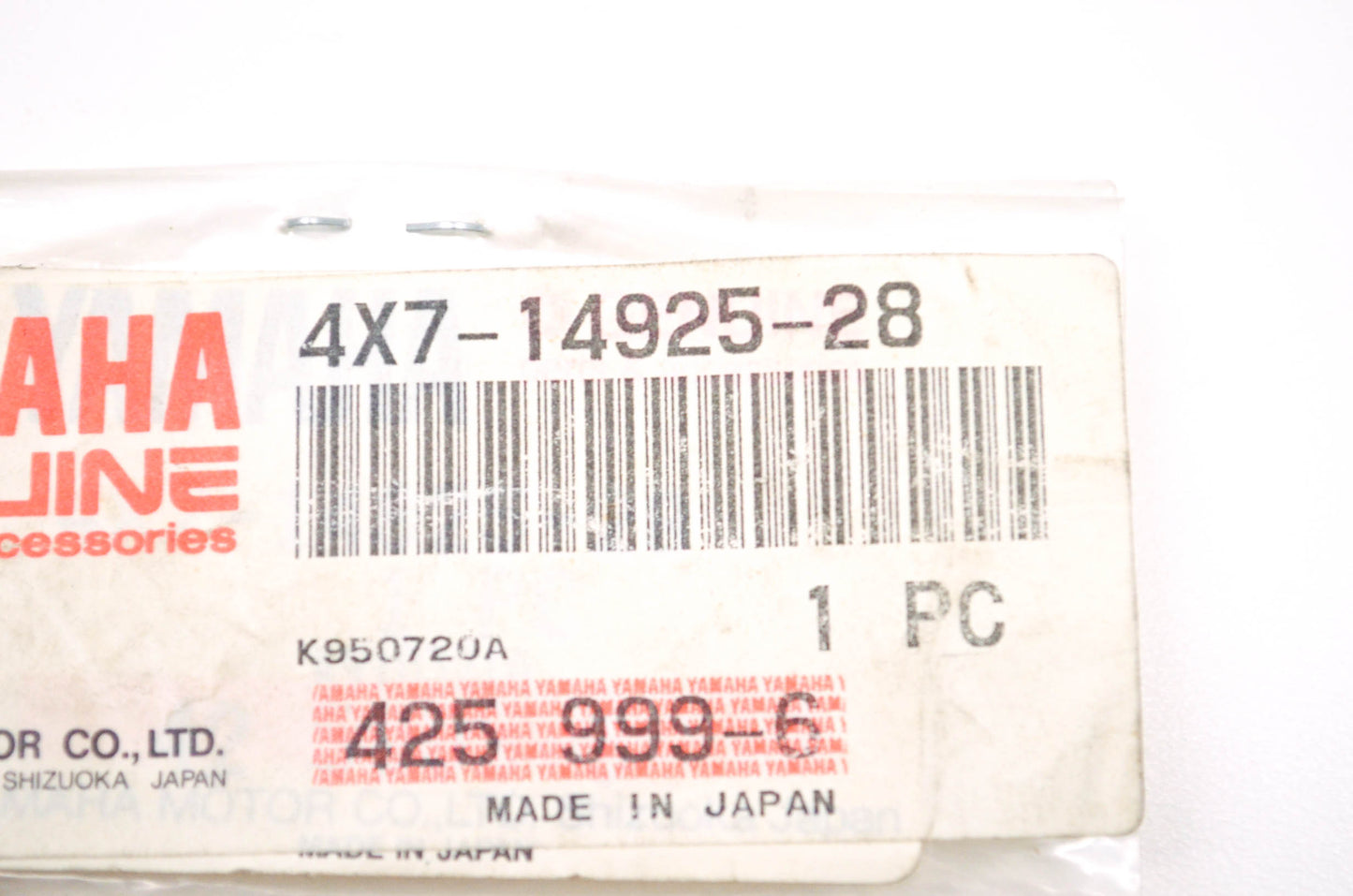 OEM Yamaha 4X7-14925-28-00 Main Jet NOS