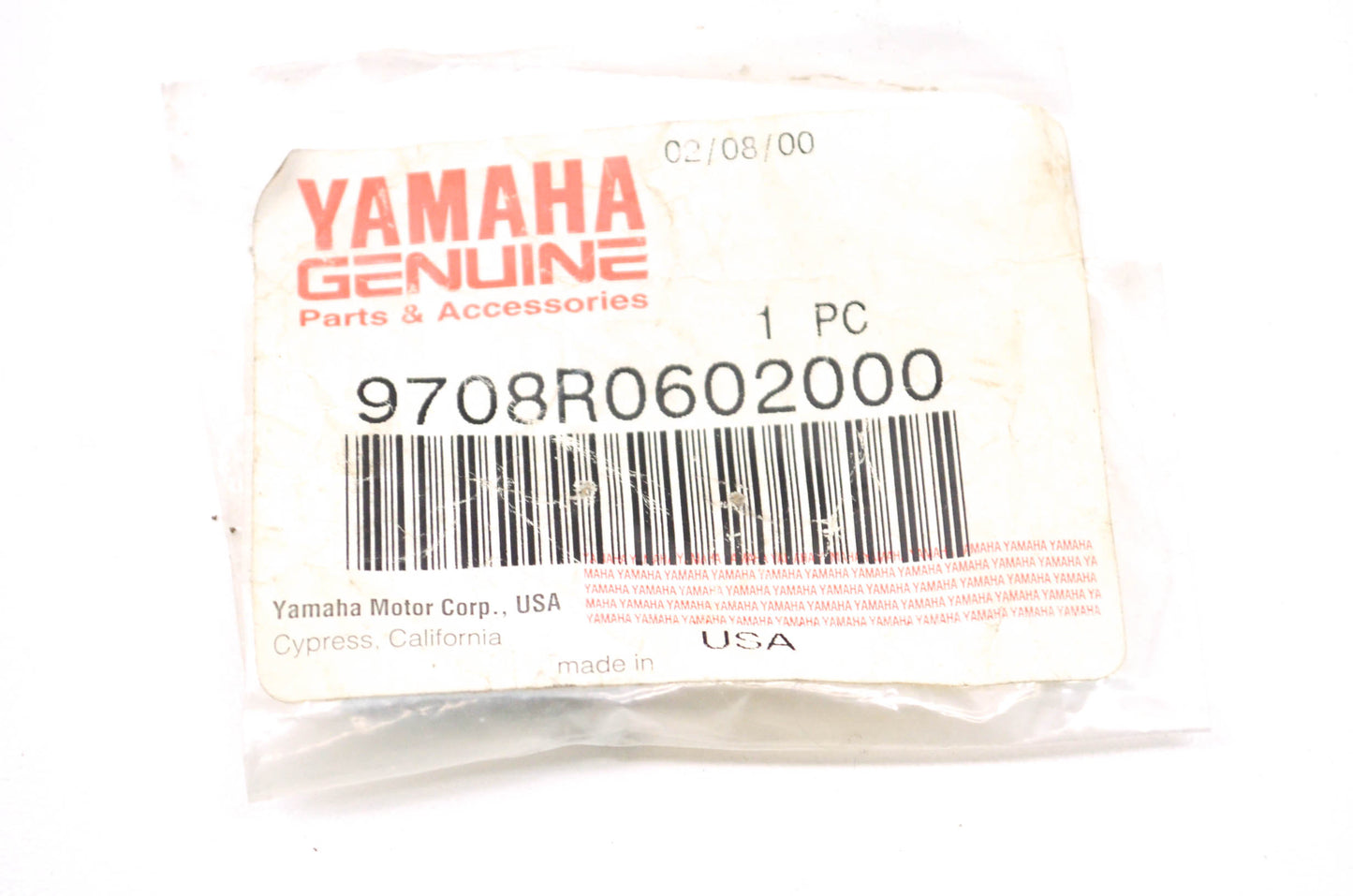OEM Yamaha 9708R-06020-00 Bolt NOS