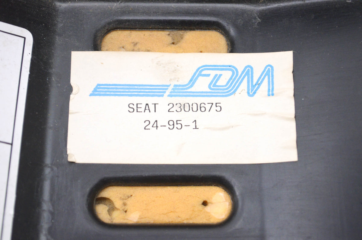OEM Triumph 2300675 Black Trident 900 Seat NOS
