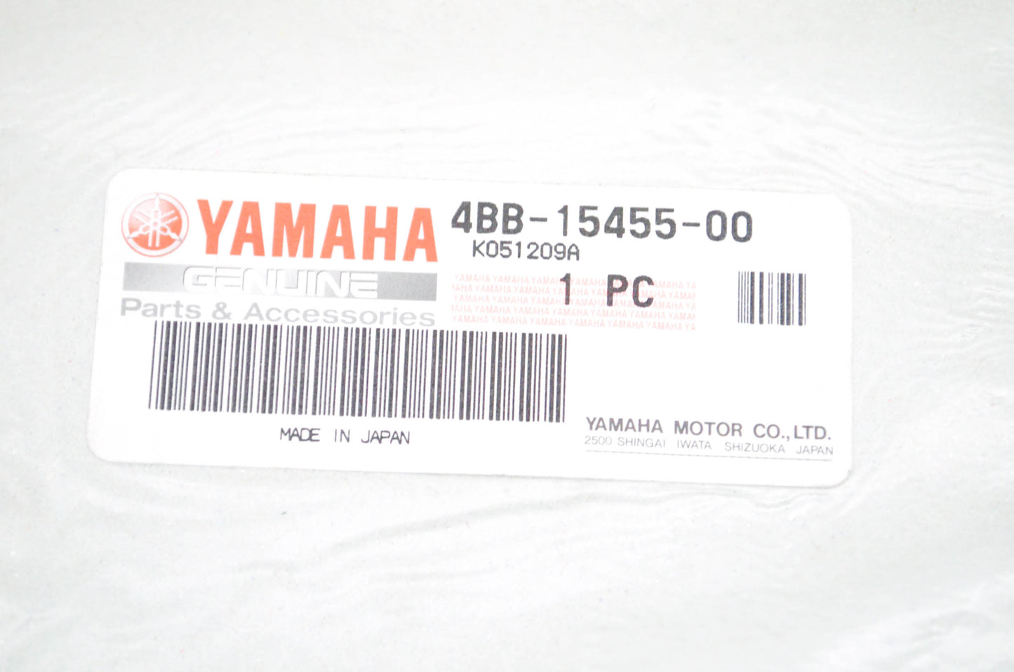 New OEM Yamaha 4BB-15455-00-00 Gasket 1 NOS