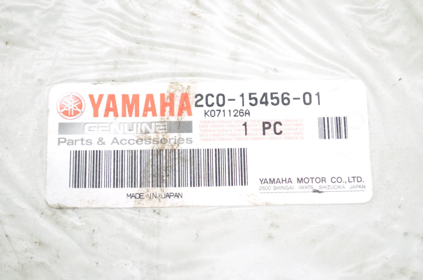 New OEM Yamaha 2C0-15456-01-00 Oil Pump Cover Gasket NOS