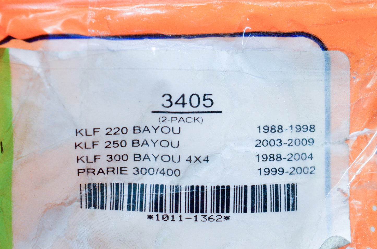 No Toil 3405 Air Filter 2 Pack NOS