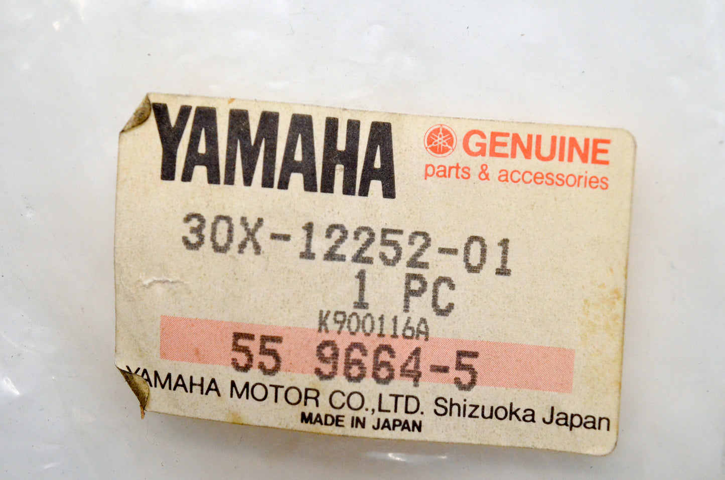 OEM Yamaha 30X-12252-01-00 Chain Damper NOS