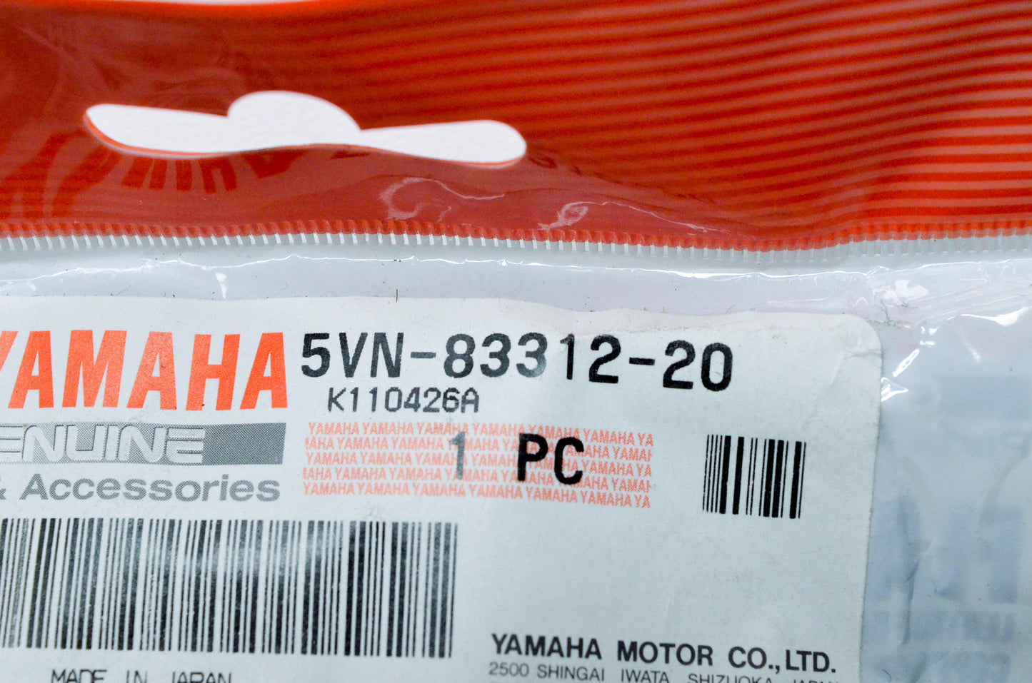 OEM Yamaha 5VN-83312-20-00 Left Lens Flasher NOS