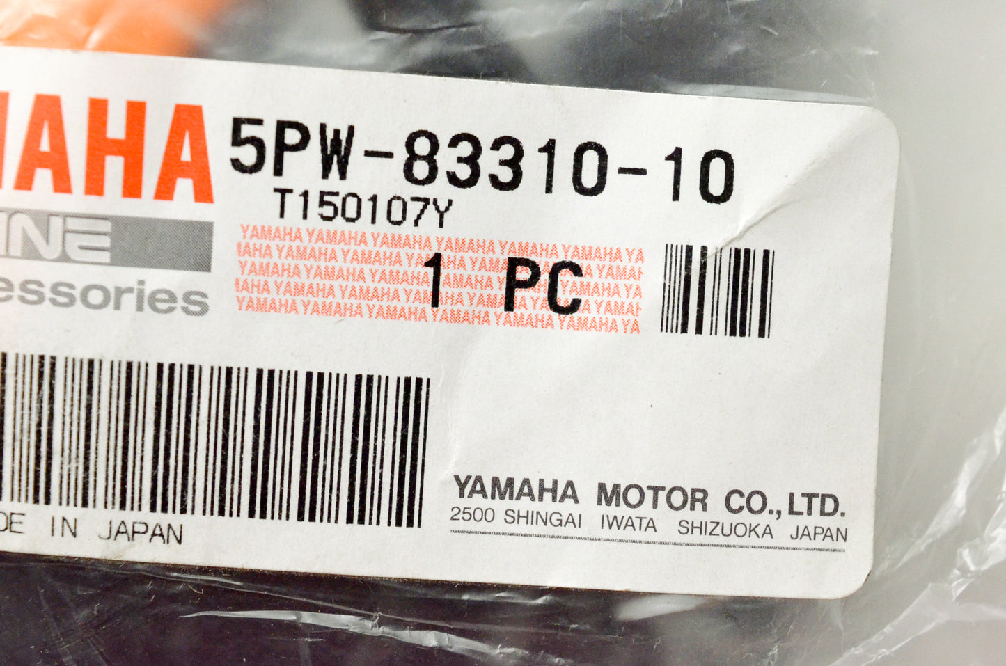 OEM Yamaha 5PW-83310-10-00 Front Flasher Light NOS