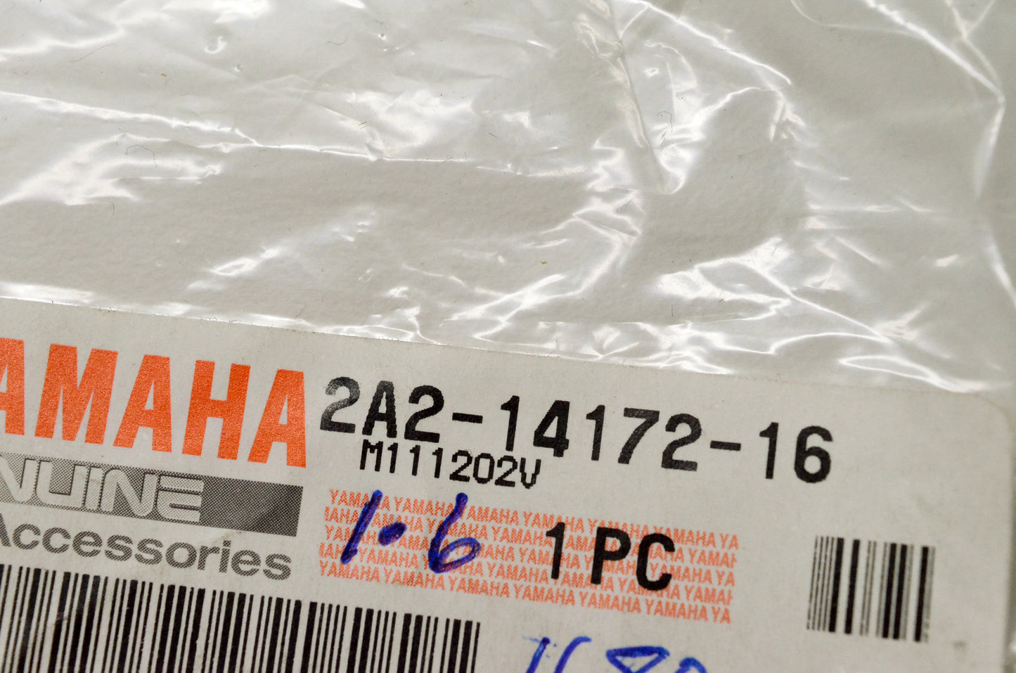 OEM Yamaha 2A2-14172-16-00 Air Pilot Jet 1.6 NOS