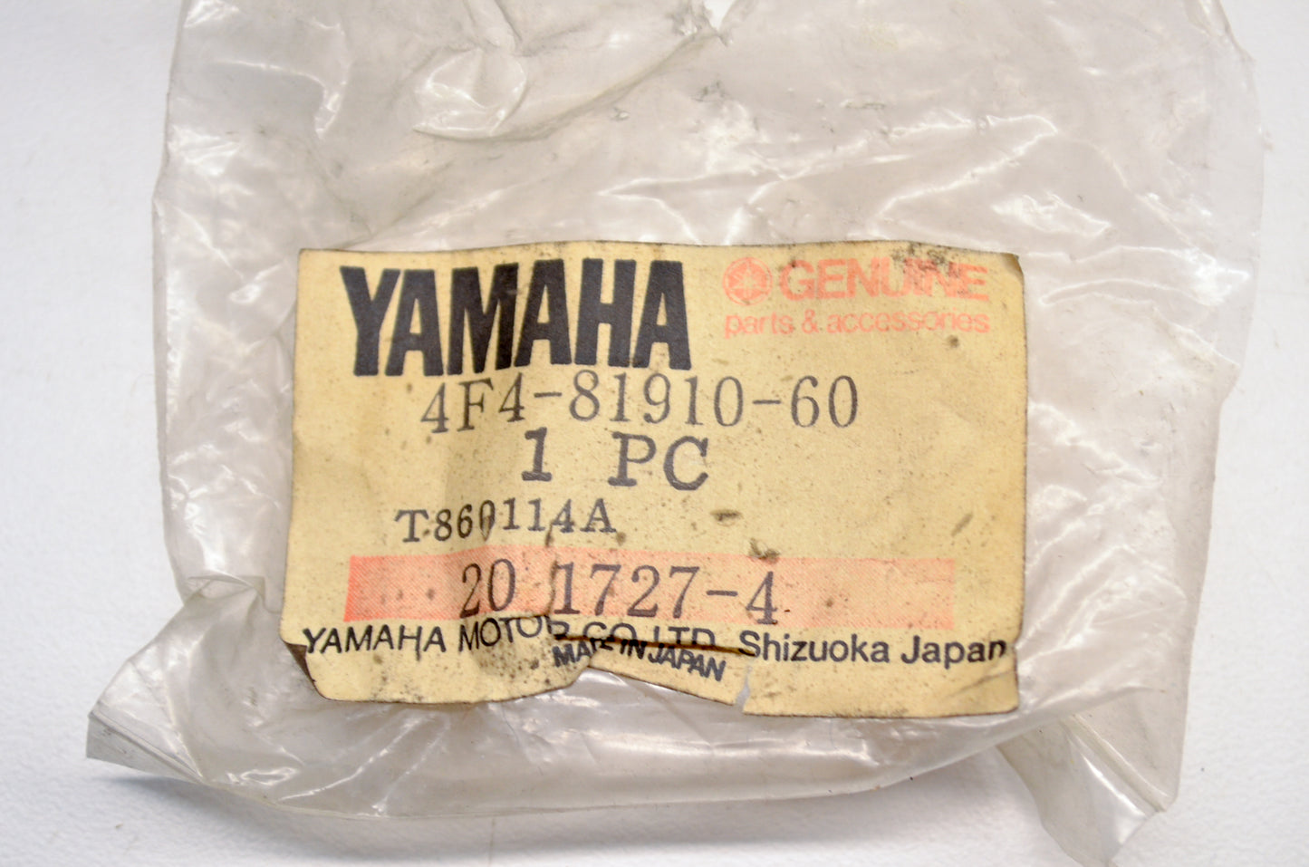 OEM Yamaha 4F4-81910-60-00 Voltage Regulator Assembly NOS
