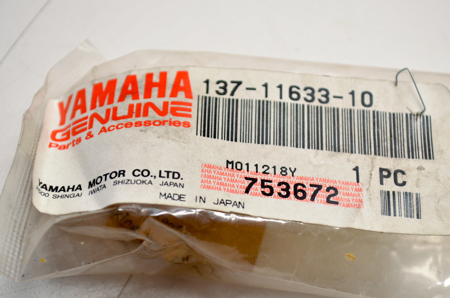 New OEM Yamaha 137-11633-10-00 Piston Pin NOS