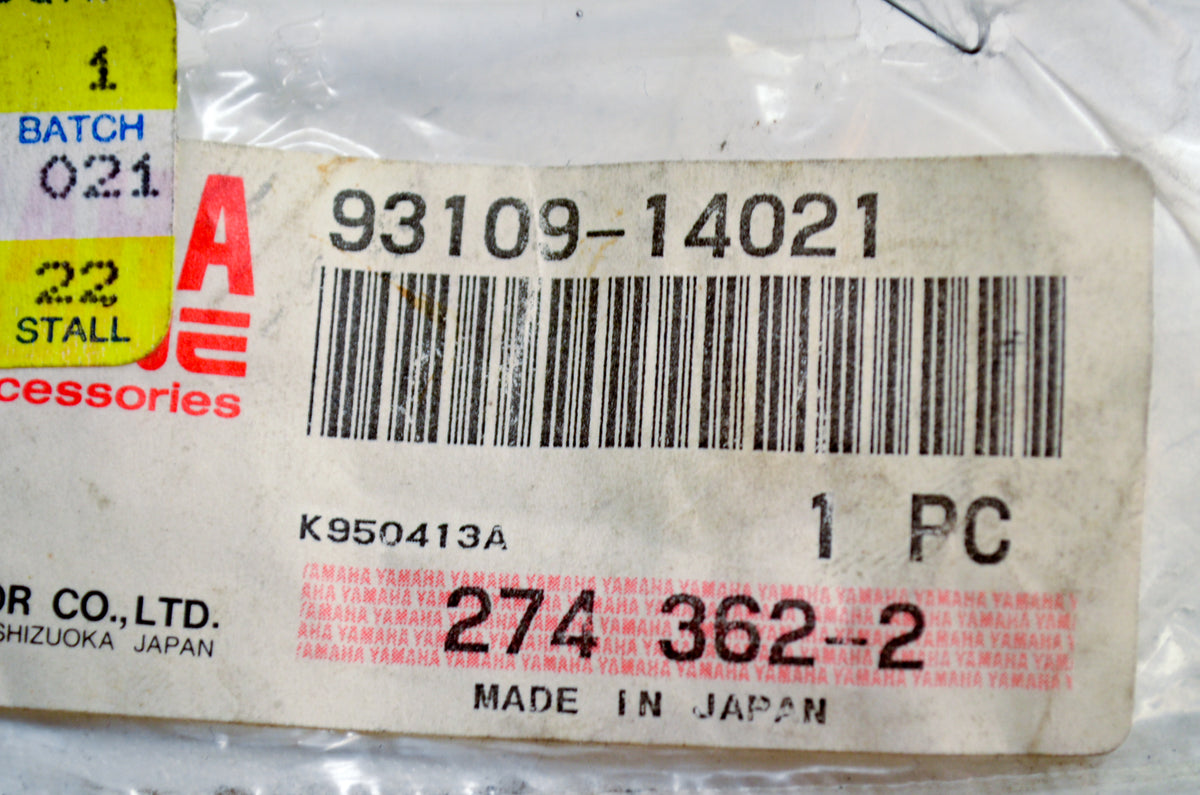 OEM Yamaha 93109-14021-00 Oil Seal Type SDO NOS