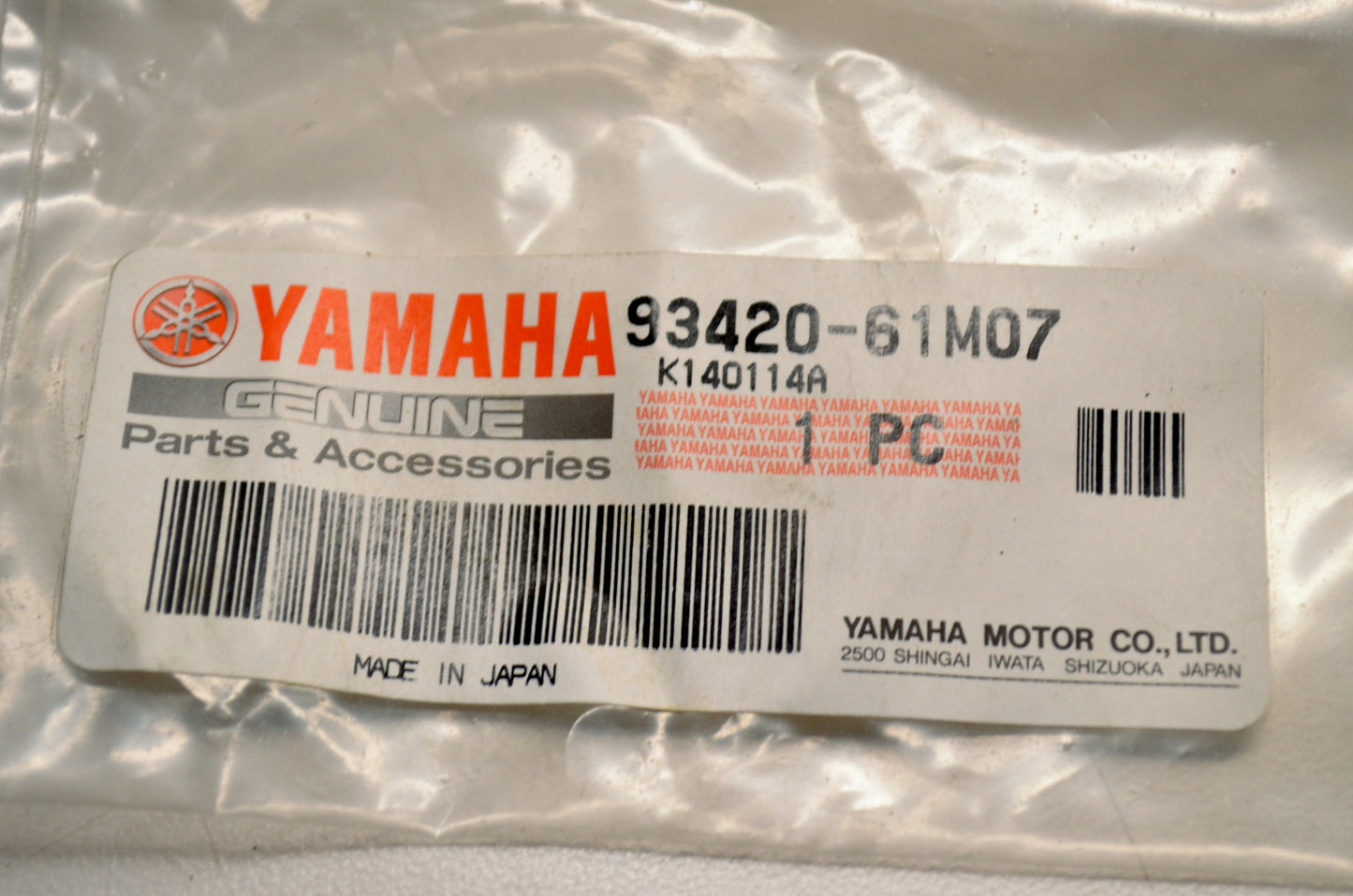 OEM Yamaha 93420-61M07-00 R-Type Circlip NOS
