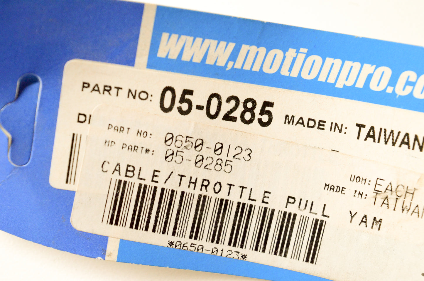 Motion Pro 05-0285 Throttle Cable NOS