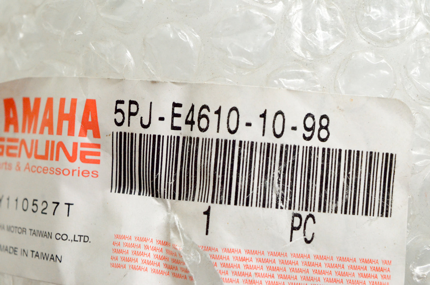 OEM Yamaha 5PJ-E4610-10-98 Left Exhaust Pipe Assembly NOS