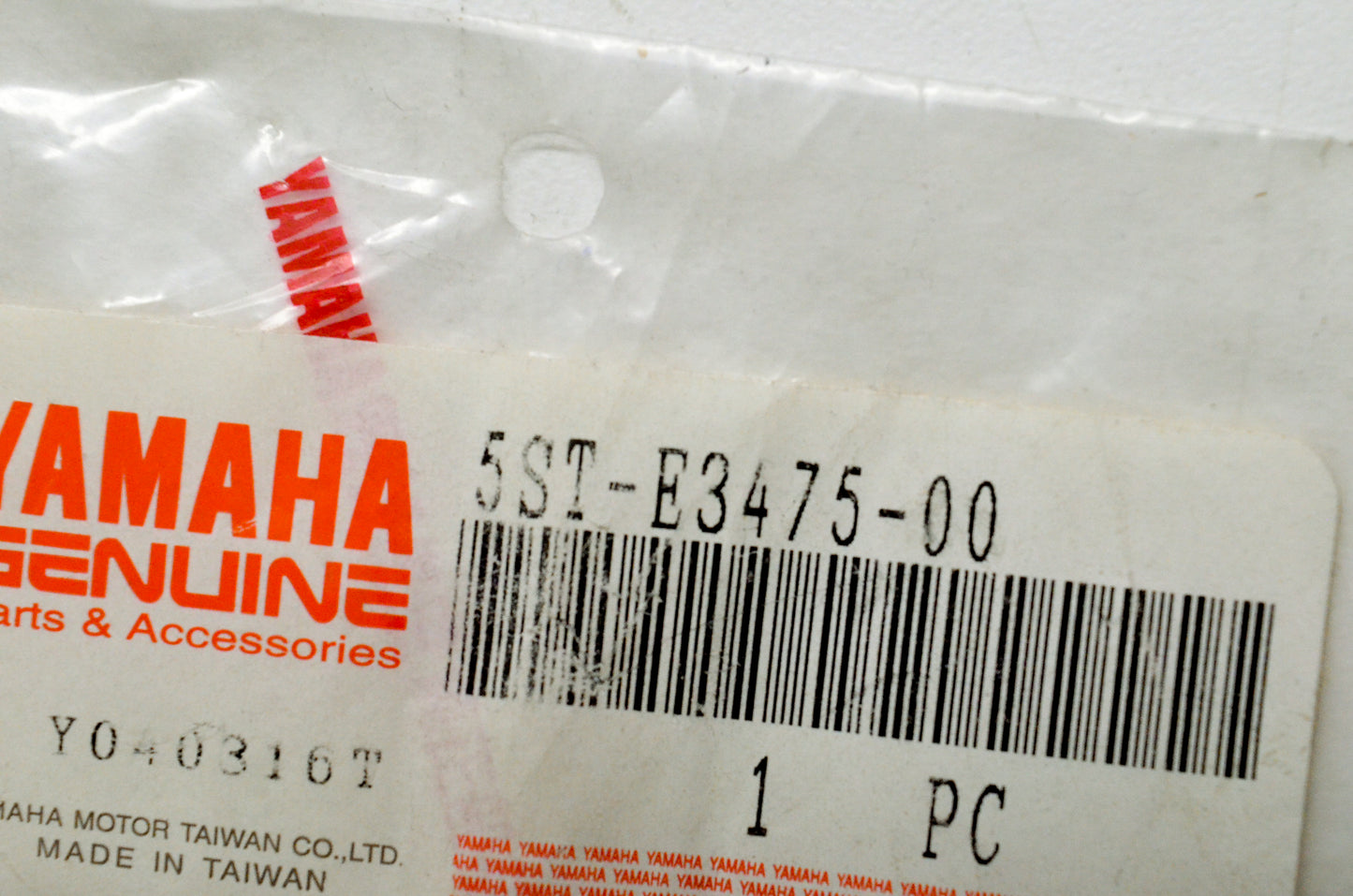 New OEM Yamaha 5ST-E3475-00-00 Gasket NOS