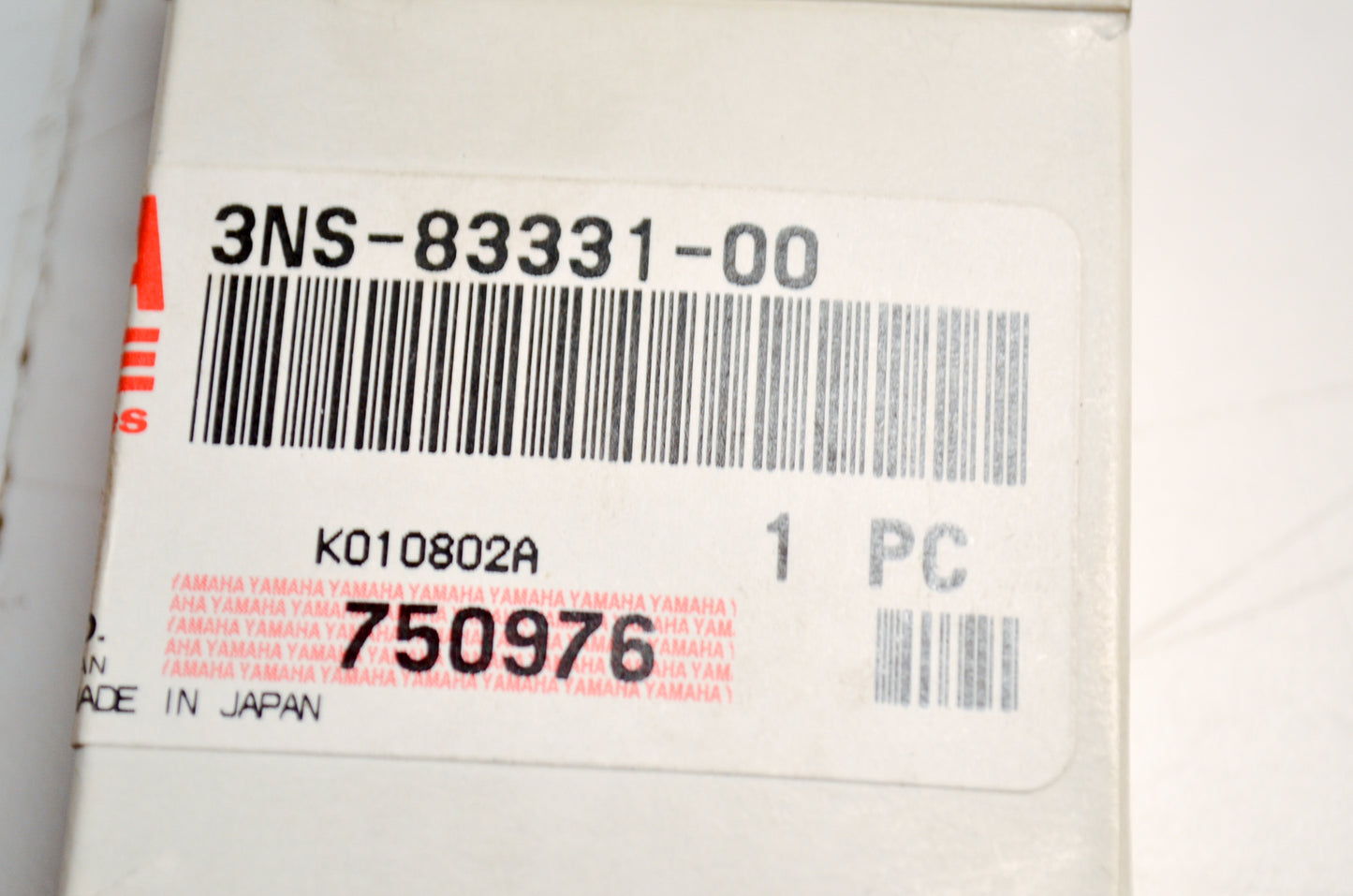 OEM Yamaha 3NS-83331-00-00 Bulb TS 12V 10W NOS