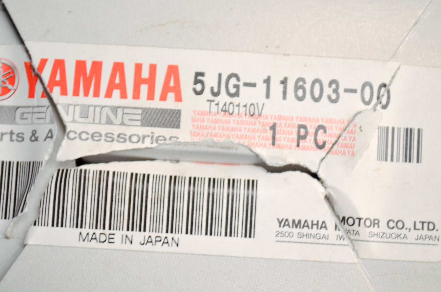 New OEM Yamaha 5JG-11603-00-00 Piston Ring Kit NOS