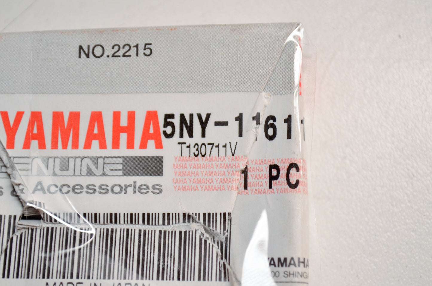 New OEM Yamaha 5NY-11611-00-00 Piston Ring NOS