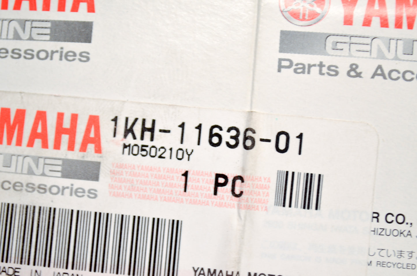 OEM Yamaha 1KH-11636-01-00 Piston 2 O/S 0.50 NOS