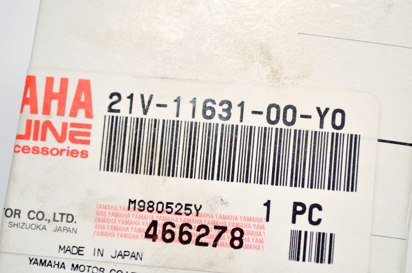 OEM Yamaha 21V-11631-00-Y0 Piston STD NOS