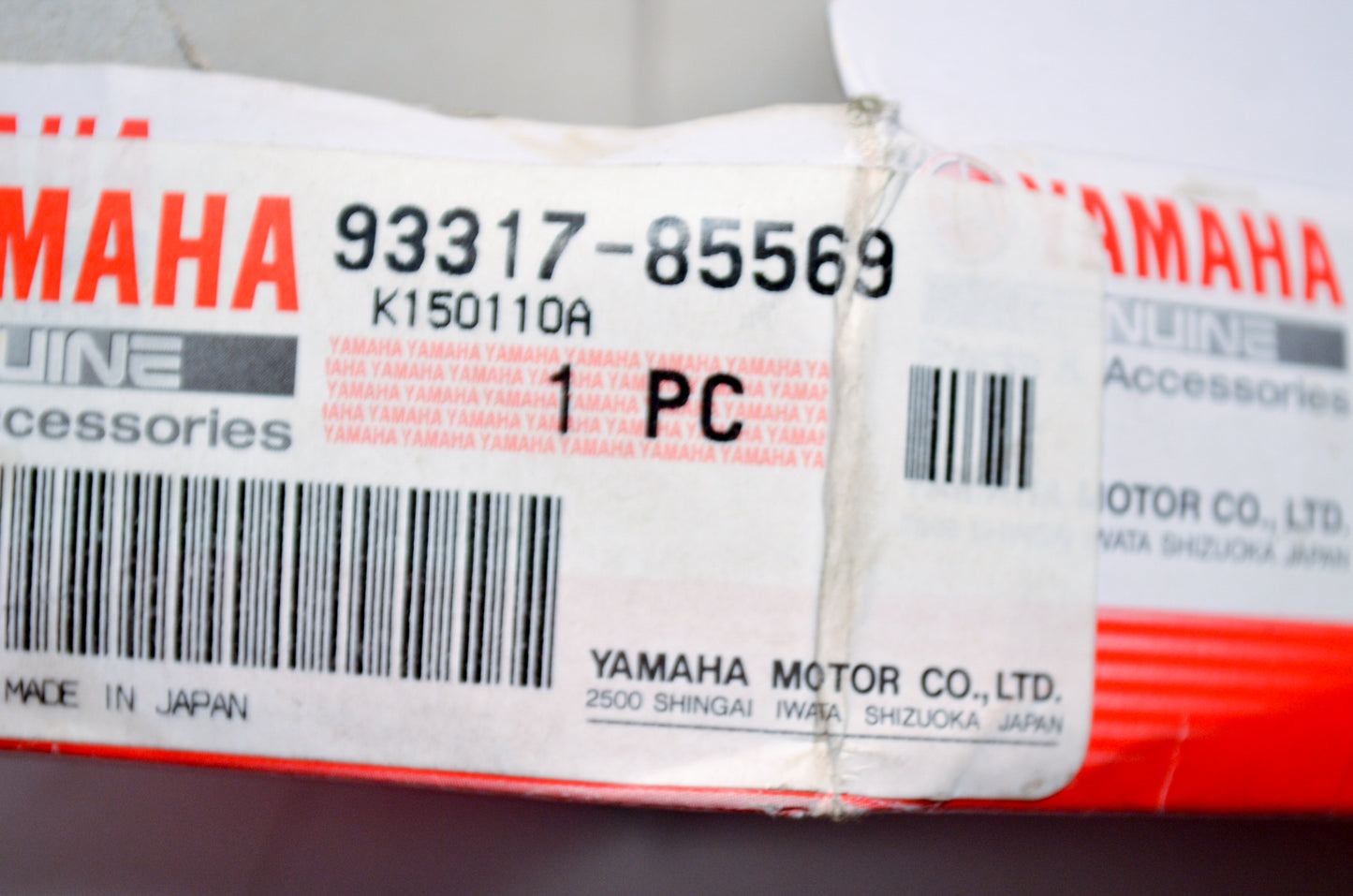 OEM Yamaha 93317-85569-00 Cylinder Bearing #17 NOS