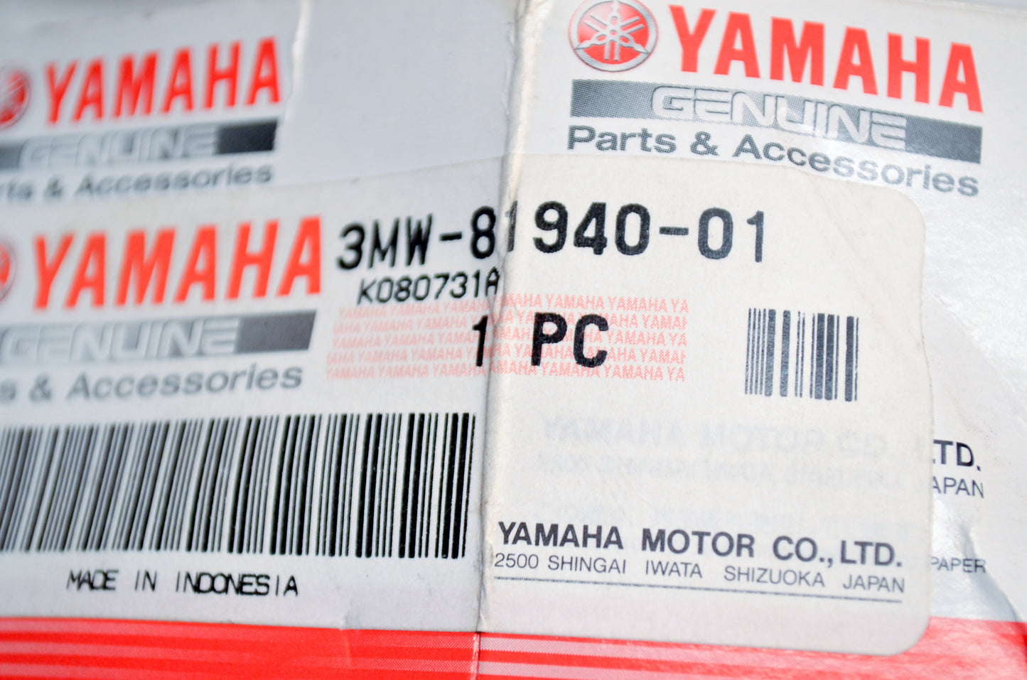 New OEM Yamaha 3MW-81940-01-00 Starter Relay Assembly NOS