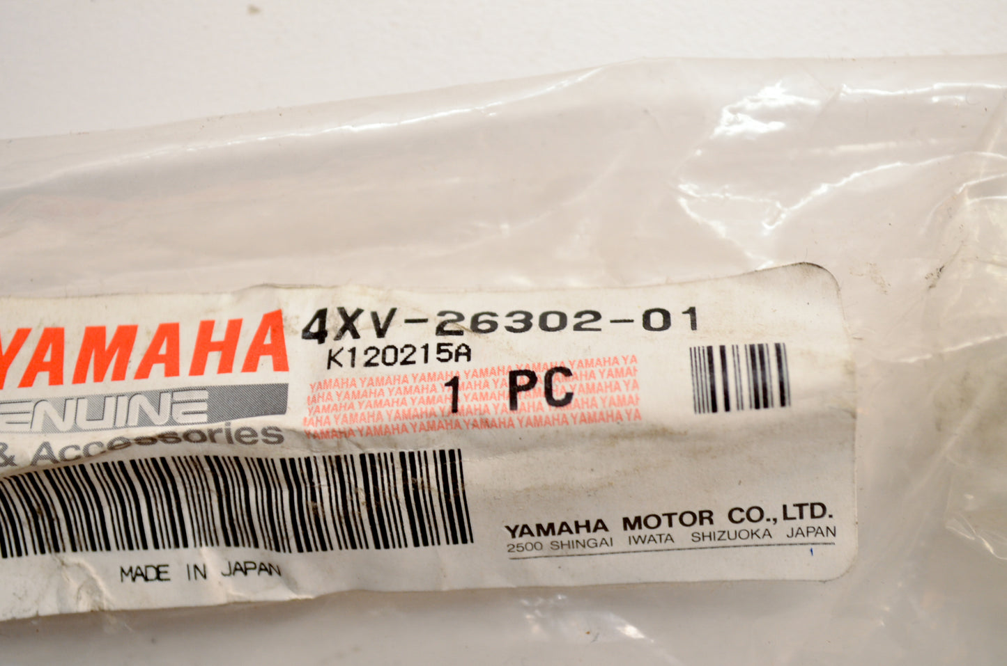 OEM Yamaha 4XV-26302-01-00 Throttle Cable Assembly NOS