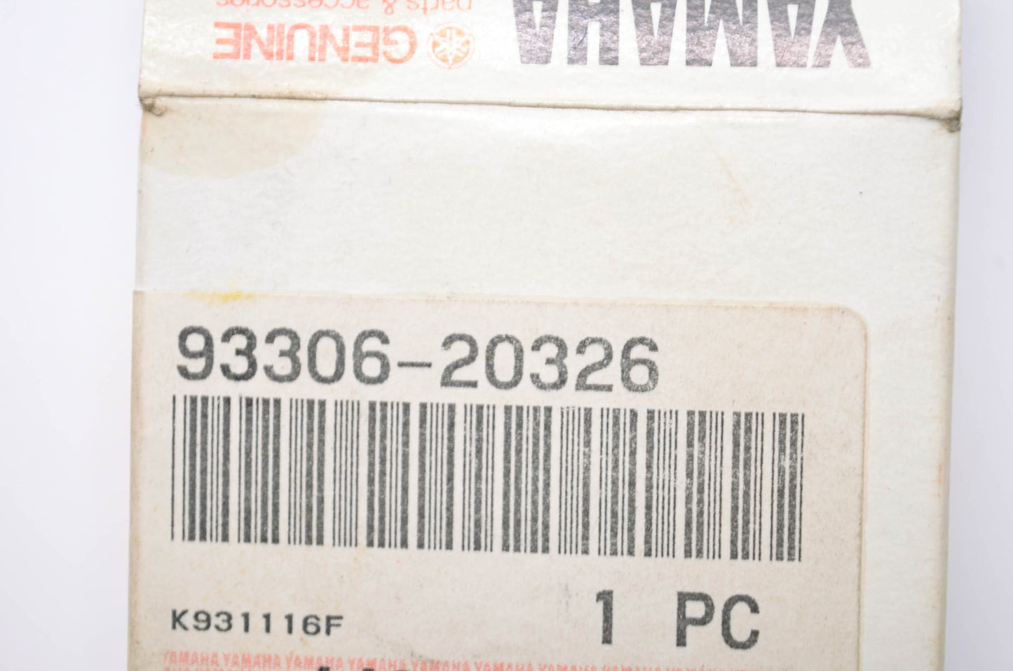 New OEM Yamaha 93306-20326-00 Bearing NOS