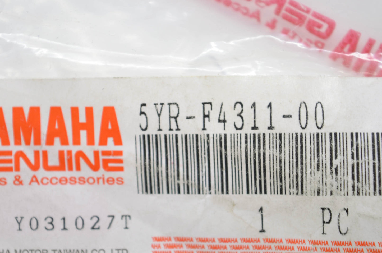 New OEM Yamaha 5YR-F4311-00-00 Fuel Pipe 1 NOS