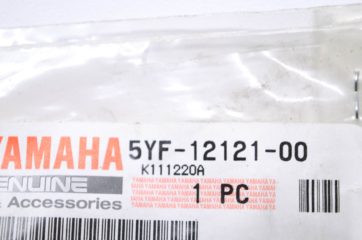 New OEM Yamaha 5YF-12121-00-00 Exhaust Valve NOS