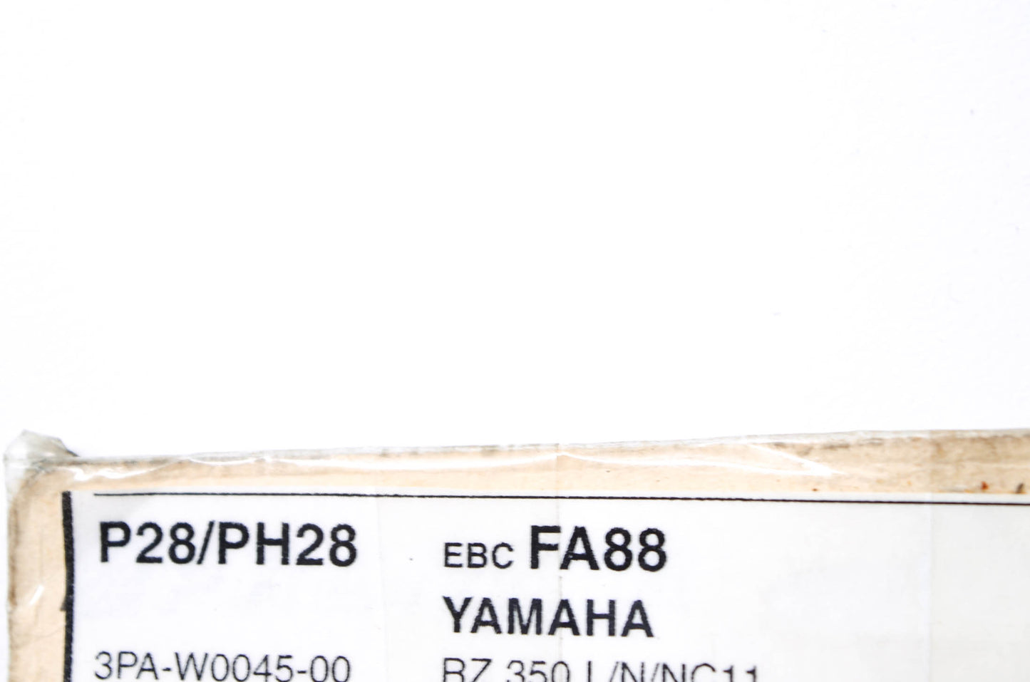 Premier FA-88 P Series Yamaha Performance Brake Pad Kit NOS