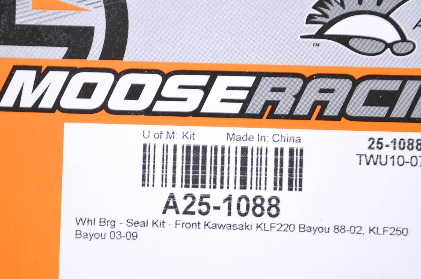 Moose Racing A25-1088 Kawasaki Front Wheel Bearing & Seal Kit NOS