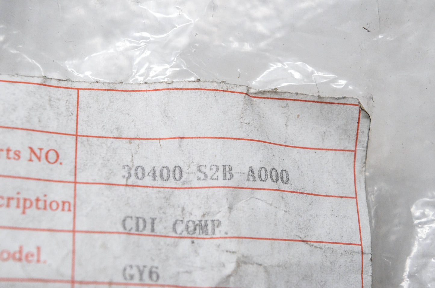 Barossa 30400-S2B-A000 CDI Unit NOS