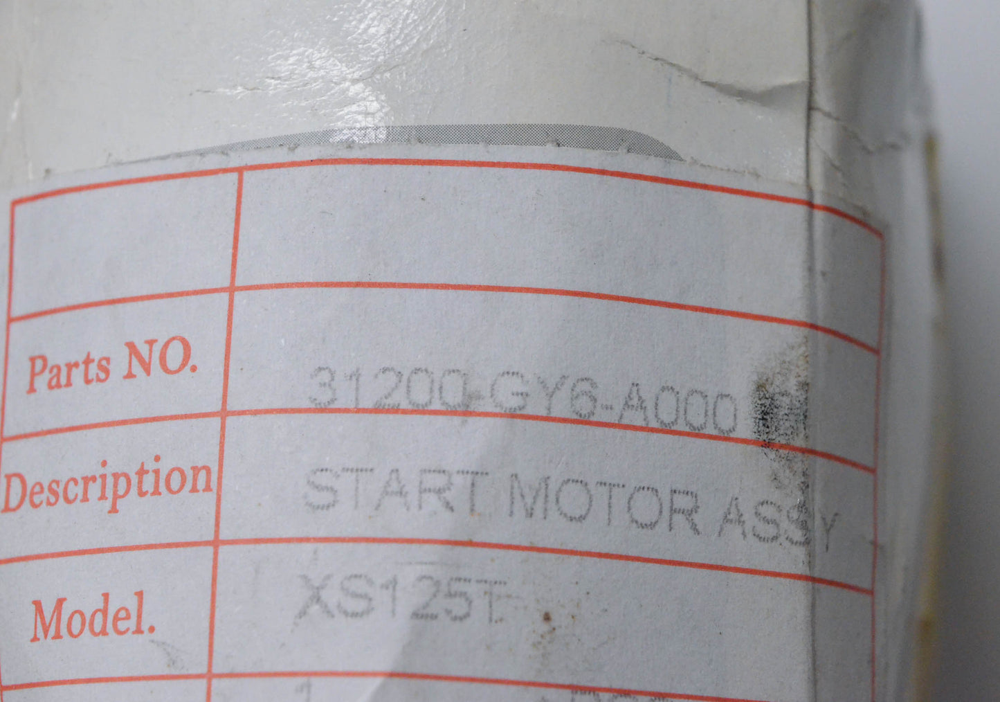 Tomos 31200-GY6-A000 Starter Motor Assembly NOS