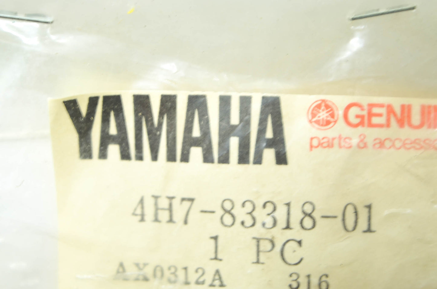 OEM Yamaha 4H7-83318-01-00 Flasher Stay 1 NOS