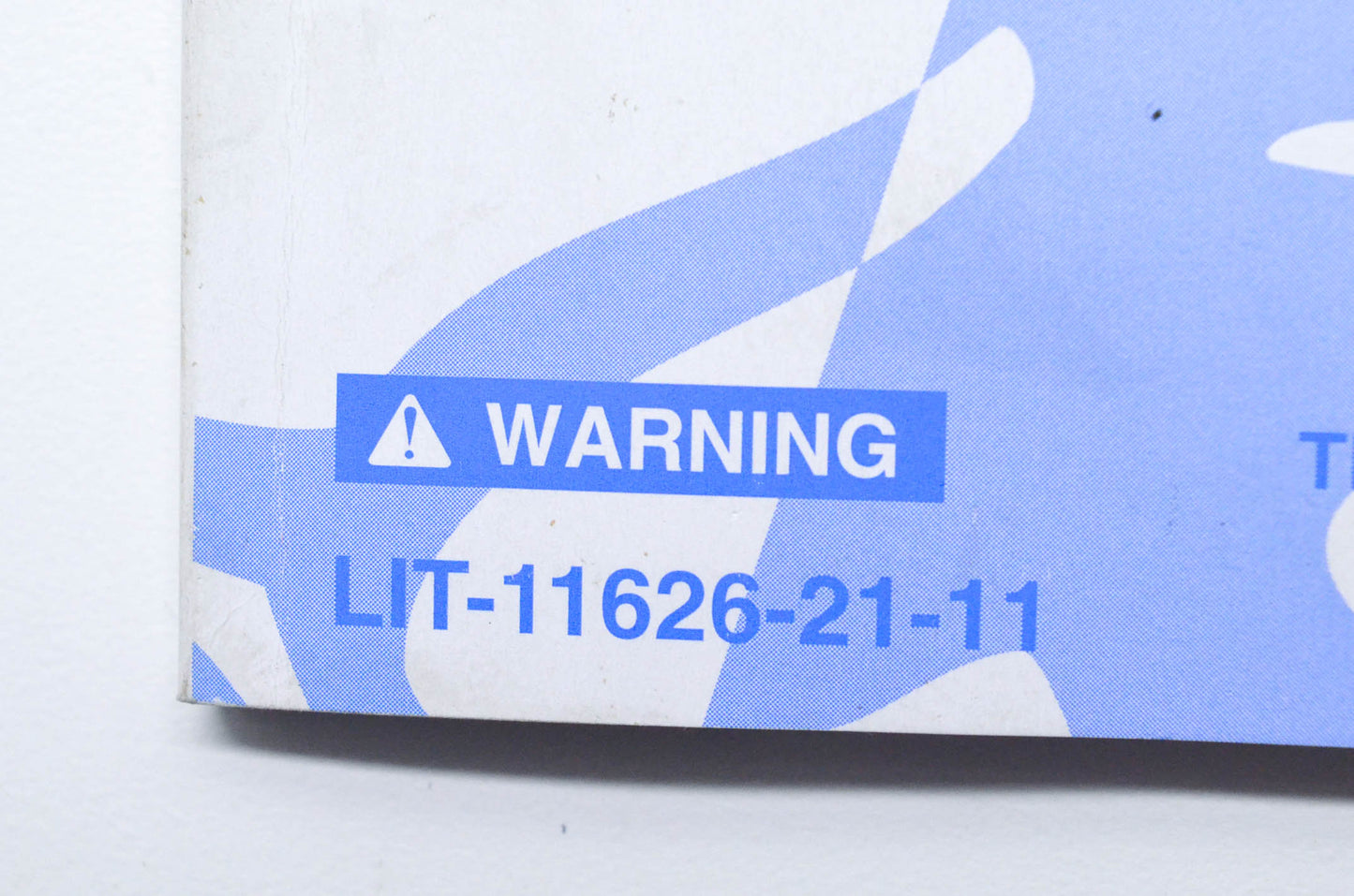 OEM Yamaha LIT-11626-21-11 YFZ450 YFZ450X/SPX Owner's Manual