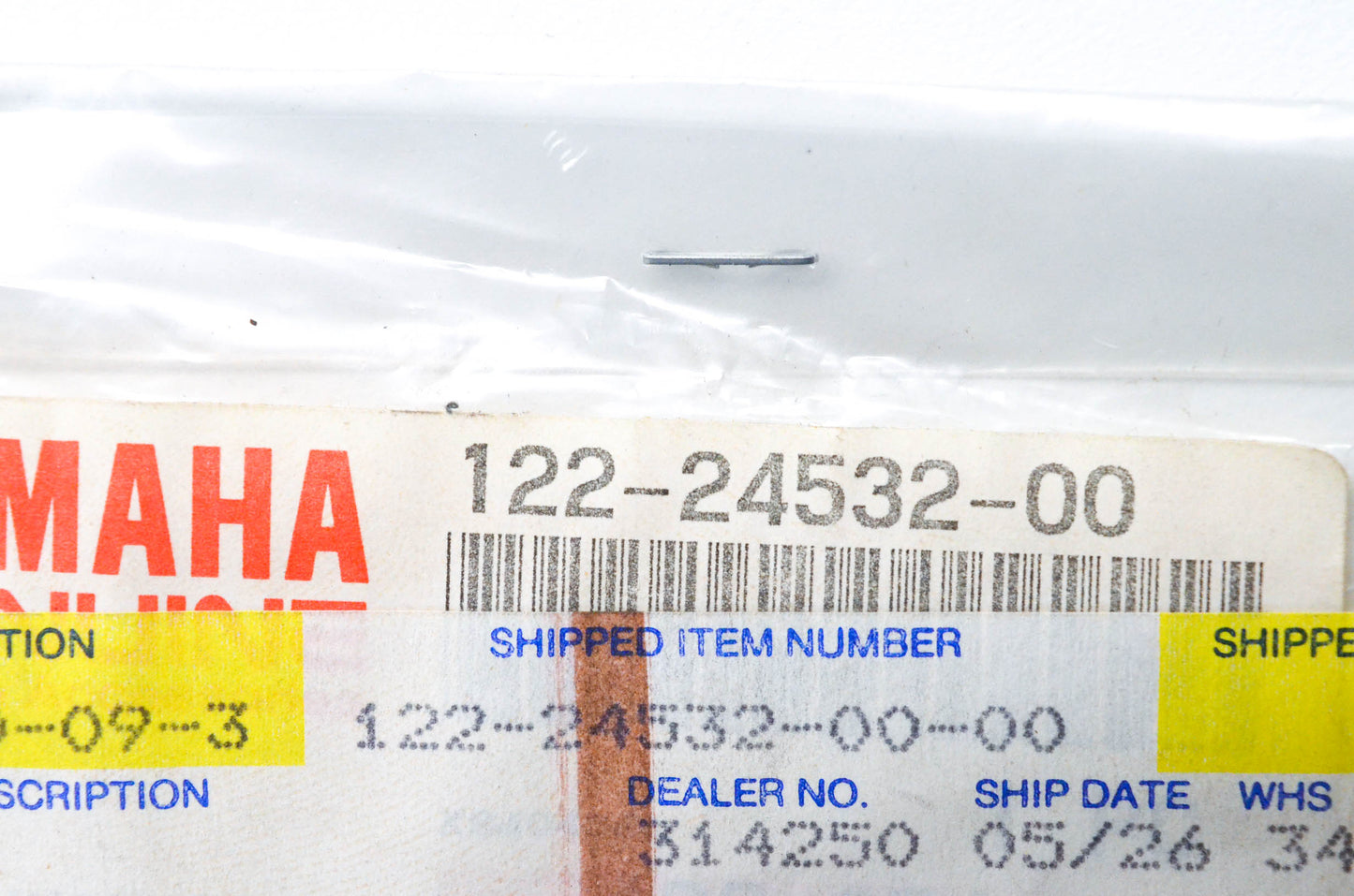 OEM Yamaha 122-24532-00-00 Gasket