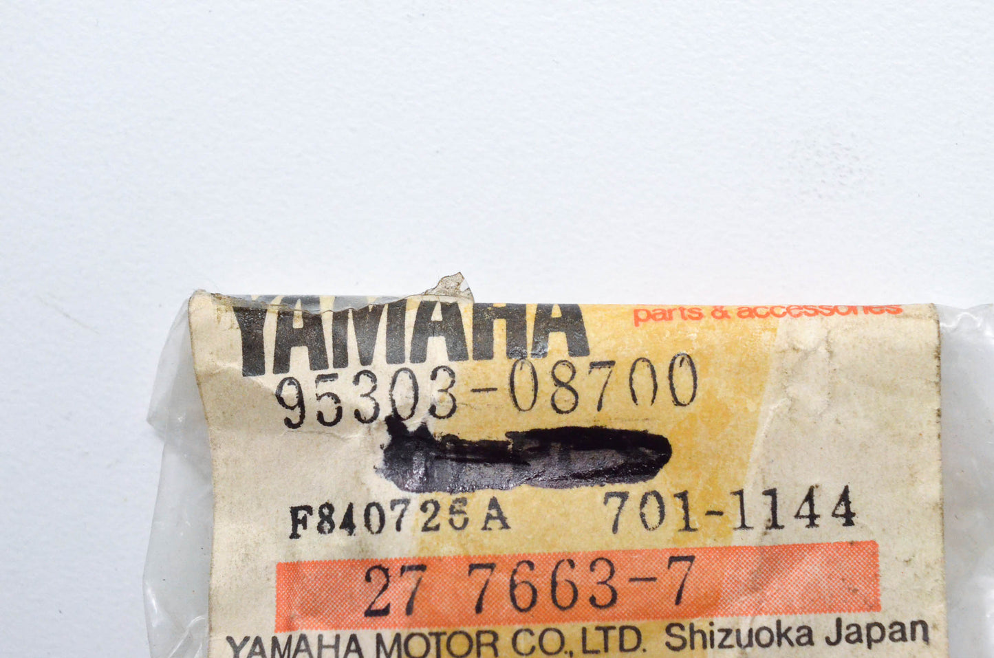 OEM Yamaha 95303-08700-00 Nut Qty 2 NOS