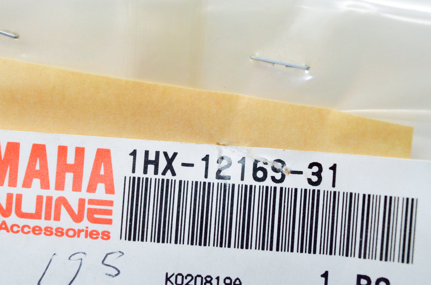 New OEM Yamaha 1HX-12169-31-00 Adjusting Pad 1.95 NOS