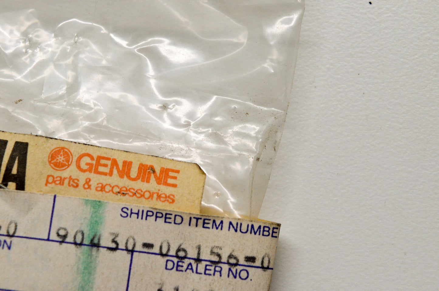 OEM Yamaha 90430-06156-00 Gasket Qty 4 NOS