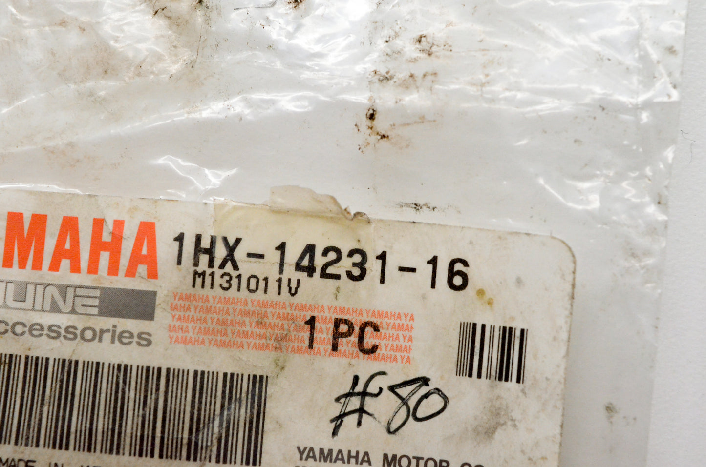 OEM Yamaha 1HX-14231-16-00 Main Jet (#80) NOS