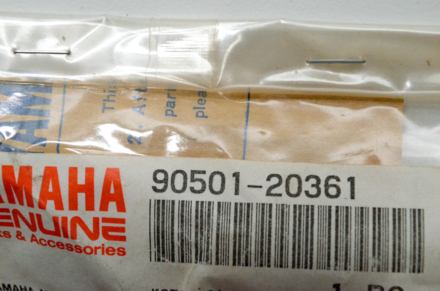 OEM Yamaha 90501-20361-00 Compression Spring NOS