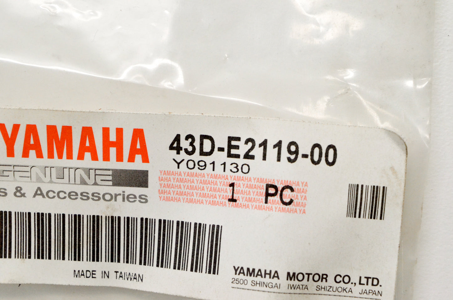 New OEM Yamaha 43D-E2119-00-00 Valve Stem Seal NOS
