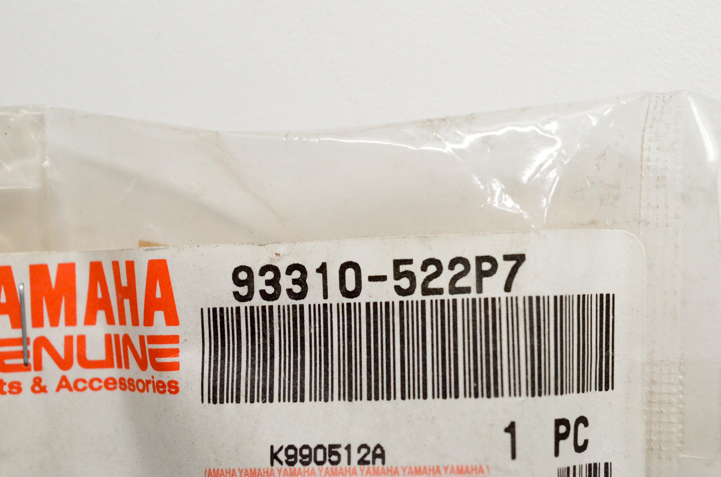 New OEM Yamaha 93310-522P7-00 Bearing NOS
