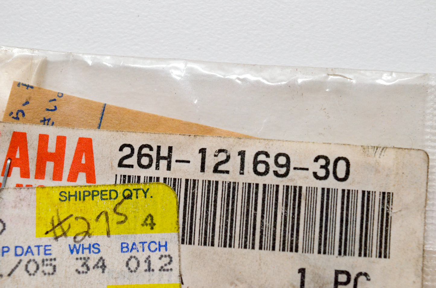 OEM Yamaha 26H-12169-30-00 Adjusting Pad 2.75 NOS