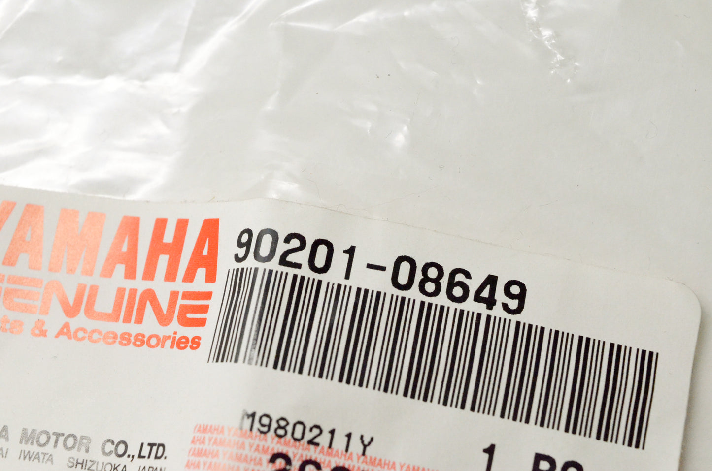 OEM Yamaha 90201-08649-00 Plate Washers Qty 2 NOS