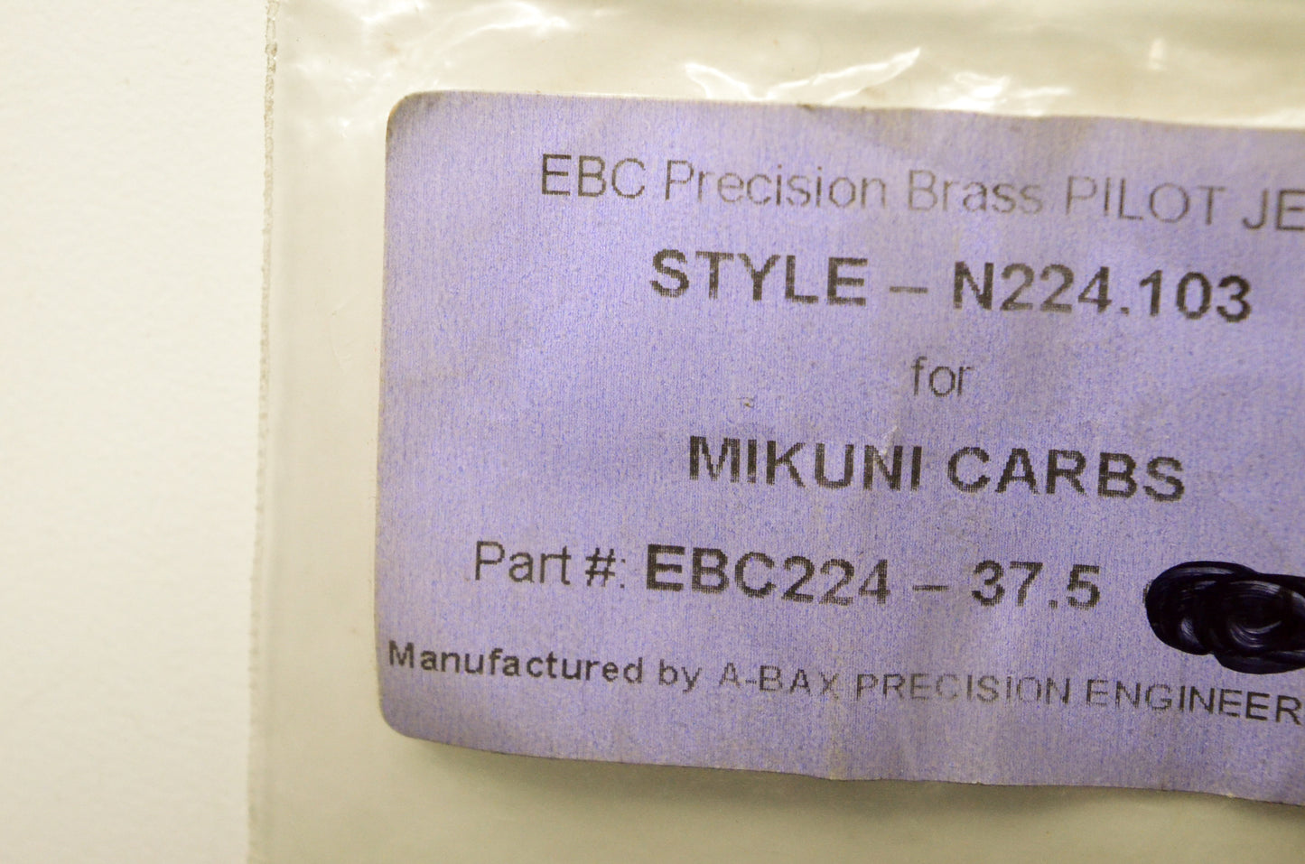 EBC EBC224-37.5 224-37.5 224-37.5 Pilot Jet NOS