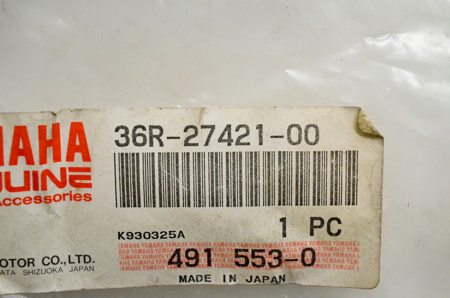 OEM Yamaha 36R-27421-00-00 Footrest NOS