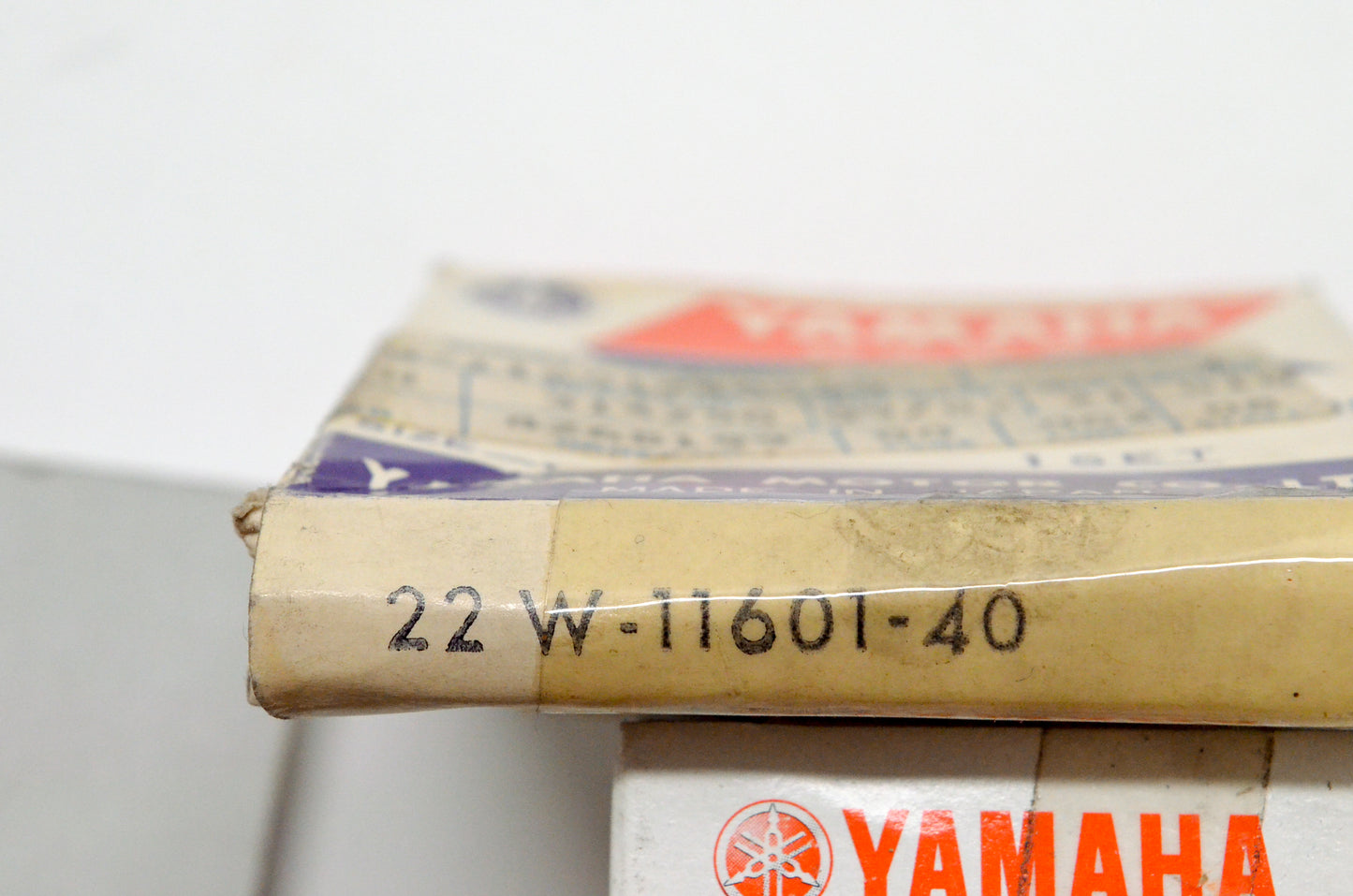 OEM Yamaha 22W-11601-40-00 Piston Ring 4th Set NOS