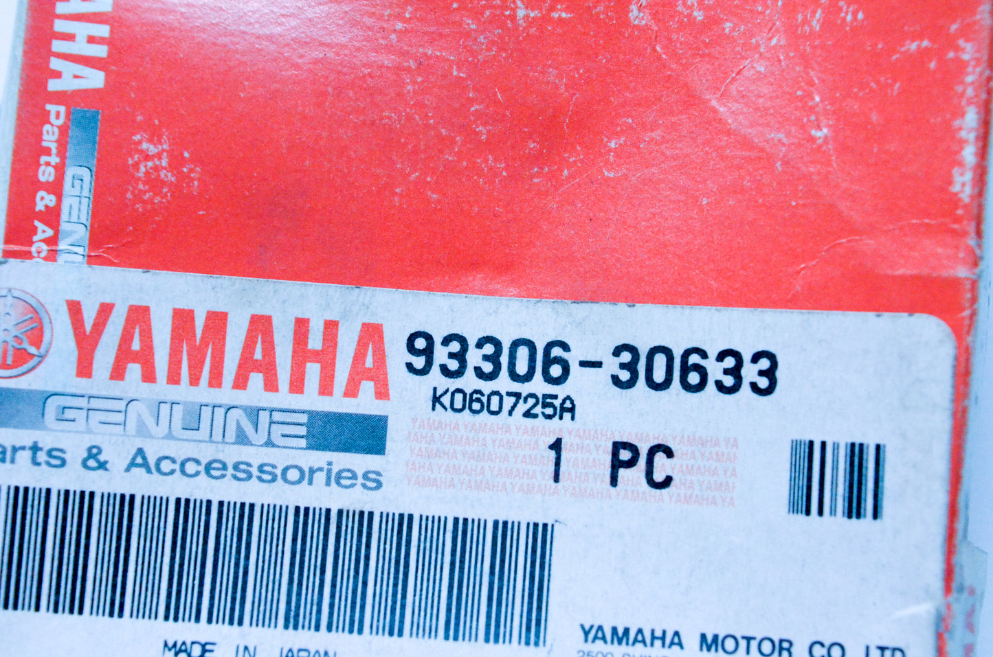 OEM Yamaha 93306-30633-00 Bearing